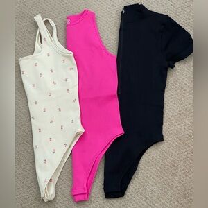 3 OQQ XL Bodysuits NWOT
